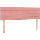  Krevet s oprugama i madracem ružičasti 140x190 cm baršunasti | shoptok.hr
