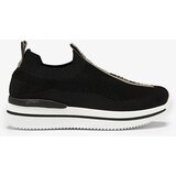 Resti Women's slip-on sports shoes with lettering in black Cerppa- Footwear | shoptok.hr