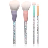 IDC INSTITUTE Make-up Brushes čopič za make-up 4x1 kos