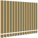  Zamjensko platno za tendu Zelena i žuta 235 x 195 cm Poliester | shoptok.hr