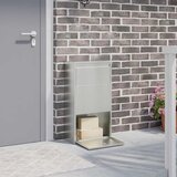  Sandučić za pakete Srebrno 44 x 22 x 82 cm Cinkani čelik | shoptok.hr
