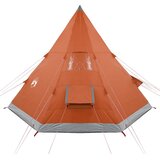 Šator tipi za kampiranje za 4 osobe narančasti vodootporni | shoptok.hr