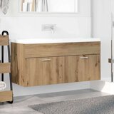 vidaXL Ormarić za umivaonik Zidne Umjetnički hrast 38,5 x 100 x 46 cm | shoptok.hr