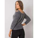 RUE PARIS Sweater-LC-SW-7033.27X-dark gray | Shoptok.si