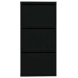 Hanah home Ormar za cipele 3 Piece Metal Black | ePonuda.com