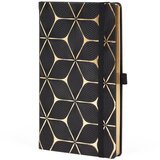  NOTES 13X21CM CRTE 96L S GUMICOM CASTELLI GOLD FLOWER CRNO/ZLATNI | shoptok.hr