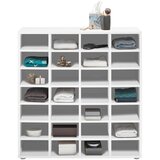 CARRYHOME regal 92/96/33 cm bela | Shoptok.si