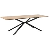Unique Furniture Jedilna miza z mizno ploščo v hrastovem dekorju 100x200 cm Cesura – | Shoptok.si