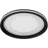 Globo Okrugla stropna LED svjetiljka Clarino (18 W, Ø x V: 30 x 5,5 cm, Bijela, Topla bijela) | shoptok.hr