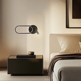 Candellux Lighting Črna LED stenska svetilka Monet – | Shoptok.si