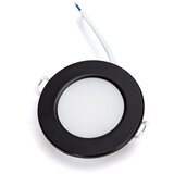  Aigostar-set 3x LED kupatilska ugradna svetla 4,8W/230V 3000K IP65 crna | Eponuda.com