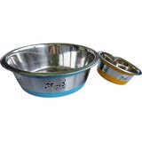 Moksi činija pet bowl economy with outside color780ml