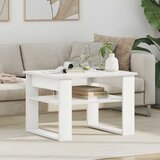  Kava Stol s pohranom Bijelo 64 x 54 x 44 cm Konstruirano drvo | Eponuda.ba