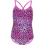 AQUOS LUMA Jednodjelni kupaći kostim za djevojčice, ružičasta, veličina