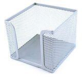 PRC Kutija za papir žičana 10,5 x 10,5 x 7cm siva | ePonuda.com