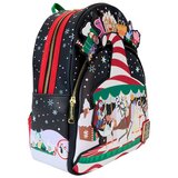 Loungefly Disney Noćna mora prije Božića: Putovanje u Božićni grad ruksak | shoptok.hr