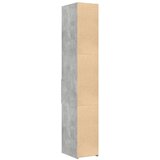 Visoka komoda boja betona 30x42,5x185 cm od konstruiranog drva | Eponuda.ba