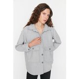 Trendyol Jacket - Gray - Regular fit Cene