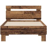  Krevetna konstrukcija Staro drvo 75 x 190 cm Konstruirano drvo | shoptok.hr