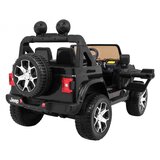  Licencirani auto na akumulator Jeep Wrangler Rubicon 4x4 - crni | shoptok.hr