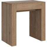 Ityhome 78 x 80 konzolna miza rjava, (20847836) | Shoptok.si