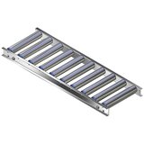 Gura Lahka valjčna proga, aluminijast okvir z aluminijastimi valji, širina proge 300 mm, osni razmak 100 mm, dolžina 1 m | Shoptok.si