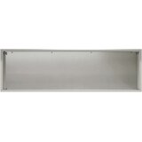 Vrtna saksija Srebrna 100 x 30 x 30 cm Nehrđajući čelik | shoptok.hr