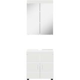  Set namještaja za kupaonicu TULUM 2 pcs Bijelo 60 x 34 x 63 cm | shoptok.hr
