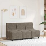  Modularna sofa bez naslona za ruke tamno siva 55 cm umjetna koža | shoptok.hr