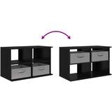  Stojalo za TV s predalom Črna Orehovina 79 x 40 x 48 cm, (5000238866) | Shoptok.si