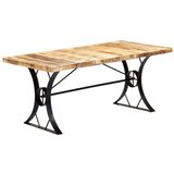  Blagovaonski stol od masivnog drva manga 180 x 90 x 76 cm | shoptok.hr