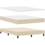  s opruga kutije s LED trakama Krema 140 x 200 cm tkanina | shoptok.hr