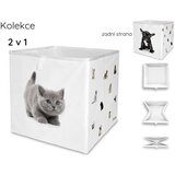 Butter Kings Bijeli tekstilni organizator za dječje igračke 32x32x32 cm The Cutest Ones – | shoptok.hr