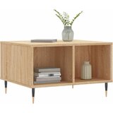  Stolić za kavu boja hrasta 60 x 50 x 36,5 cm konstruirano drvo Smeđa | Shoptok.si