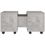  Stolić za kavu boja betona 60 x 60 x 38 cm konstruirano drvo | Eponuda.com