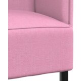  Visoka sedežna garnitura Roza 109x56x121 cm Tkanina, (22094422) | Shoptok.si