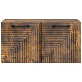  ormar za zid Zidne Dimljeni hrast 59,5 x 31 x 30 cm | shoptok.hr
