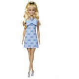  Fashionistas lutka št. 237 v modri obleki s polkrožnim vratom in lokom - 1 k. | Shoptok.si