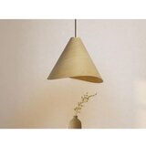  Drveni luster na sajli 1xE27/60W/230V, prečnika 45 cm, masivan/hrast/kaučukovac | Eponuda.com