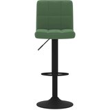 vidaXL Barski stolček temno zelen žamet, (20967333) | Shoptok.si