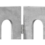  Zložljiva ograda za hišne ljubljenčke 4 pcs Beton Siva, (5000232685) | Shoptok.si