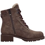 Tamaris Gležnarji z vezalkami mokka | Shoptok.si
