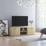 Furnova TV omarica sonoma hrast 120x34x37 cm iverna plošča, (21922903) Cene