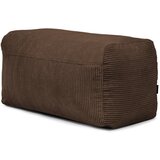 SLOWDOWN Temno rjava vreča za sedenje iz rebrastega žameta Plus 100 Lounge – | Shoptok.si