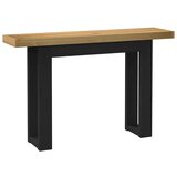vidaXL konzolna miza noain 120x30x75 cm trdna borovina | Shoptok.si
