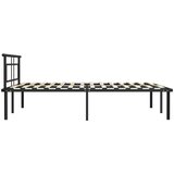  Okvir za krevet crni metalni 160 x 200 cm | shoptok.hr