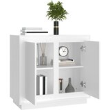  Komoda bijela 80 x 34 x 75 cm od konstruiranog drva | Eponuda.com