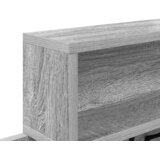  Vješalica za kapute na zidu Siva Sonoma 100 x 12 x 43,5 cm | Shoptok.si