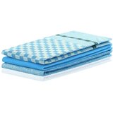 DecoKing Komplet 3 modrih bombažnih krp Louie, 50 x 70 cm Cene
