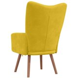  Stolica za opuštanje boja senfa baršunasta | shoptok.hr